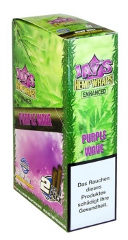 JAYS Terp Enhanced Hemp Wraps 50er Box PURPLE WAVE